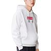 Li Ning Sports Fashion Collection Sweatshirts Unisex White Hooded Thickened Regular AWDRC33-1