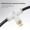 Pneumatic Y/T-Type Tubing Connector KQ2 Series (06/08/10-02S)