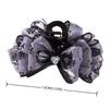 Rhinestone Heart Bubble Grip Clip Embellishment Fluffy Hair Claw Fashion Women's Hair Clip