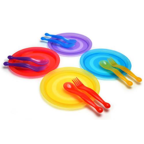Asahi Koyo Colorful Set (Fork, Spoon, Cup, Plate, Bowl)