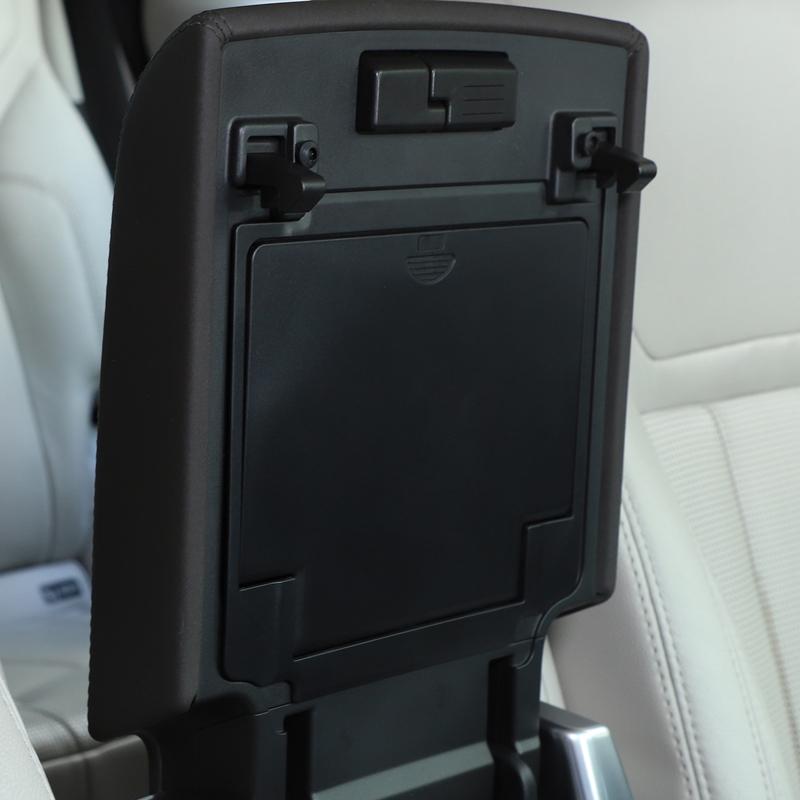 ABS Black For Land Rover Discovery 5 LR5 2017-20 Car Armrest Box Hidden Storage Box Multifunctional Storage Box Car Accessories