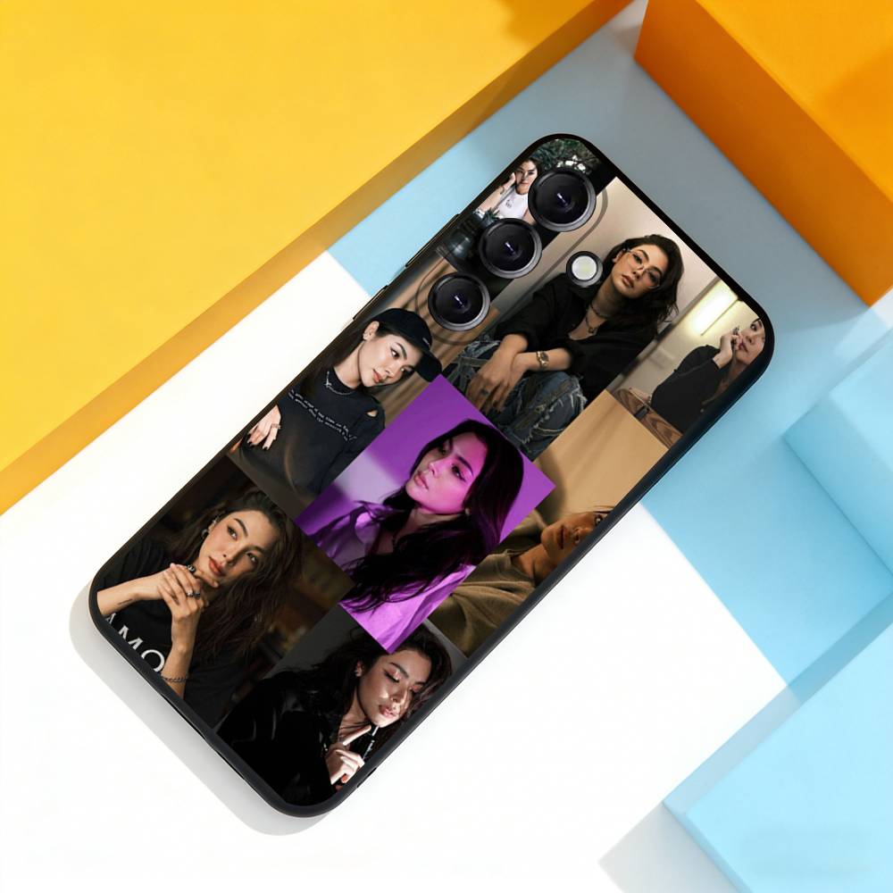 F-Faye Peraya Malisorn Phone Case For Samsung Galaxy A 73,72,51,53,52,71,22,5G,Note,J7,8,9 Soft Precise Hole Black Cover