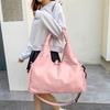 Women Gym Bag Yoga Gym Tote with Wet Pocket And Shoe Compartment Weekender Overnight Duffle for Travel Workout Dance Swimming