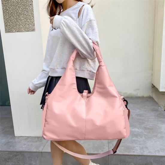 Women Gym Bag Yoga Gym Tote with Wet Pocket And Shoe Compartment Weekender Overnight Duffle for Travel Workout Dance Swimming