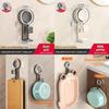 Plastic Wall Mount Bathroom Sink Shelf With Suction Cup For Bathroom Organization