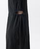 Musinsa Standard Woman Women'S Nylon Cutout Long Dress [Black]
