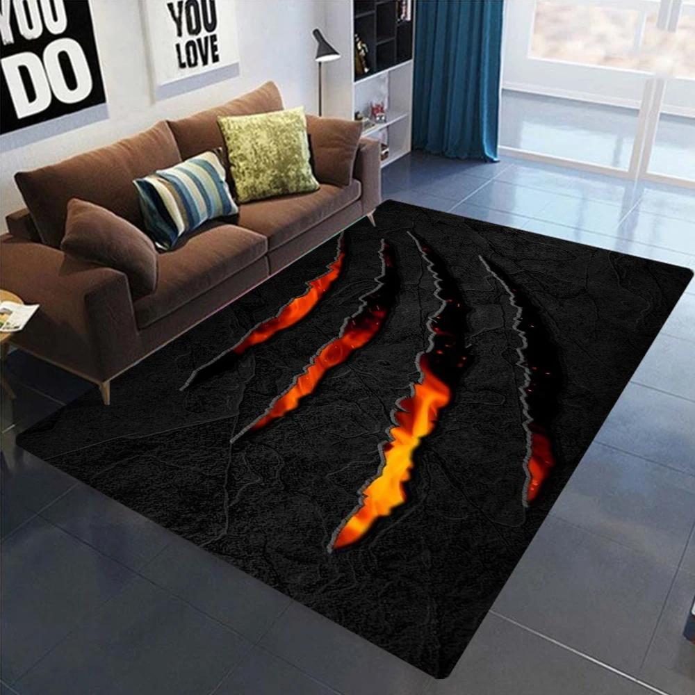 

Dark Scratches Carpet Living Room Bedroom Bedside Decoration Floor Mat Home Entrance Door Mat Non Slip Kitchen Washable Carpet 40x60cm16x24in
