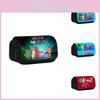 Garten Of Banban Printed Double Compartment Pen Case With Durable Nylon For Kids And School Use
