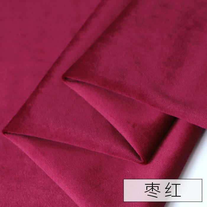 Thickened Velvet Fabrics By the Meter With Design Glitter Velvet Fabric Per Meter Soft Black Blue White Green