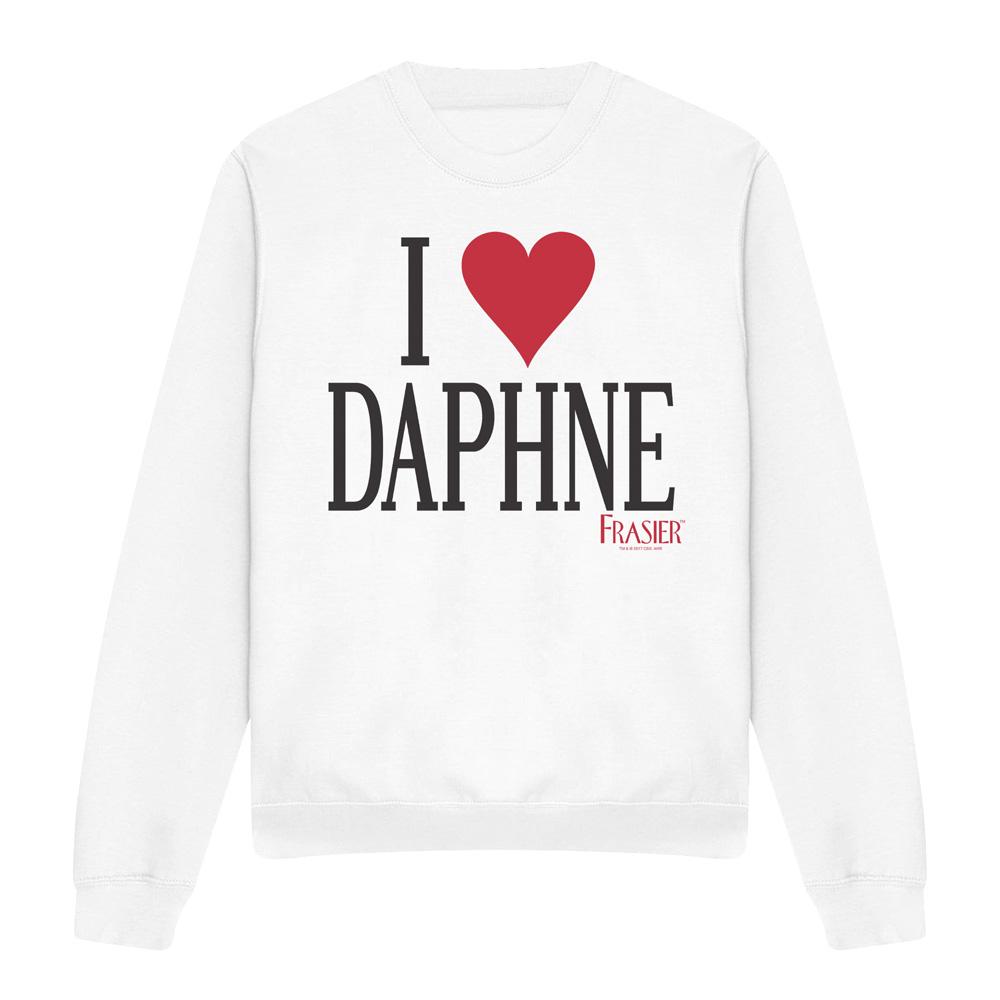 Frasier Unisex Erwachsenen I Heart Daphne Sweatshirt