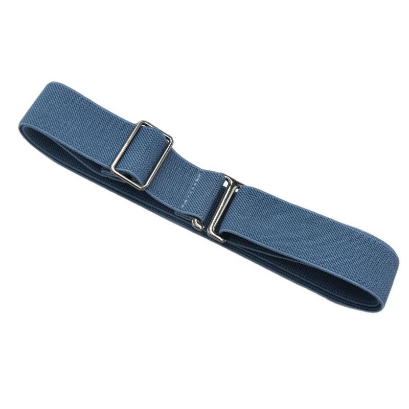 Cinturón de Moda para Mujer Hebilla Invisible Cómodo Cinturón Elástico para Mujeres Hombres Cinturón Ajustable para Jeans Lujo