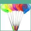 Colorful Kids Extendable Telescopic Handle Fishing Bug Butterfly Catching Net