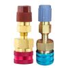 1/2Pcs Prevent Leakage Refrigerant Quick Couplers Kit  Car Air Conditioner