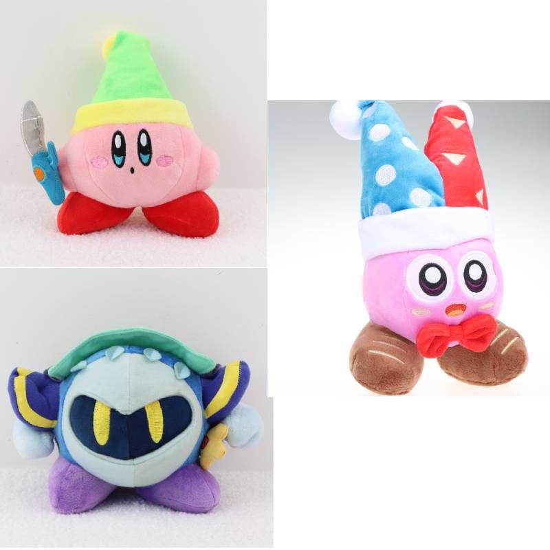 Kirby Game Peripheral Doll Swordsman Clown Belt Kabi Mita Knight Plush Doll Toy