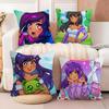 A-Aphmau Singer Pillow Case Silky Elegant Comfort Sofa Bed Invisible Zipper