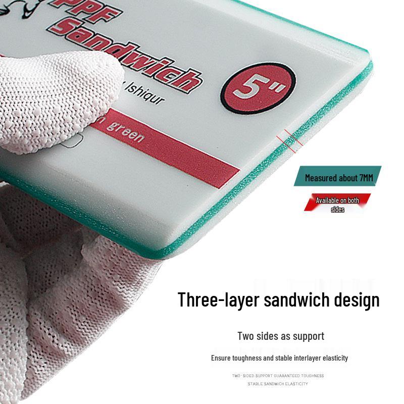 PPF Autofolie Schaber - Weicher TPU Sehnen Sandwichschaber