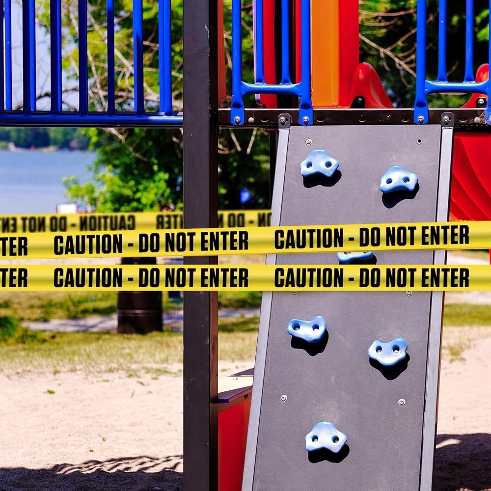 Do Not Enter Yellow Caution Tape Roll Halloween Caution Tape  High Quality   Danger/Hazardous Areas