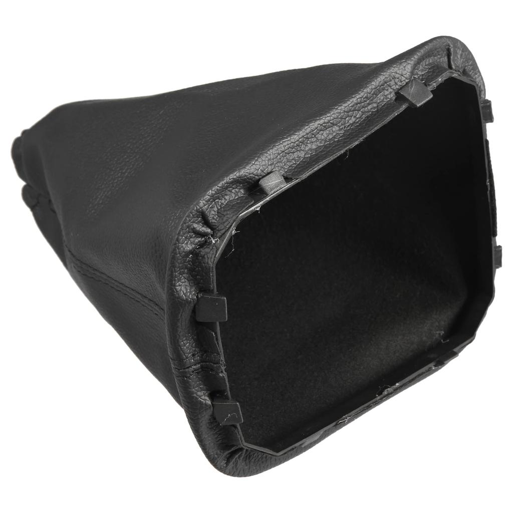 uxcell Shift Boot Cover Gear Shift Knob Handbrake Gaiter Boot PU Leather Fits Toy Ota Corolla Ex 1998-2009