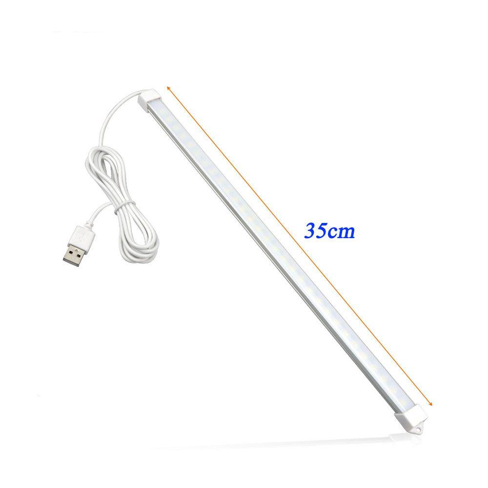30LEDs Super Bright Night Lighting Portable 3 Mode Switchable USB Strip Desk Lamp LED Bar Light