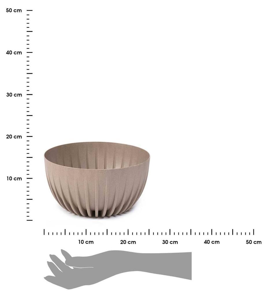 Donica Stripped Eco Coffee Latte 24Xh14