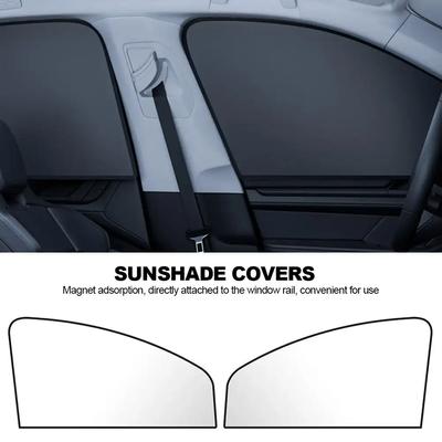 Magnetic Car Window Sunshade UV Blocking Curtain Side Window Front Windows Rear Windows Privacy Protector Auto Accessories