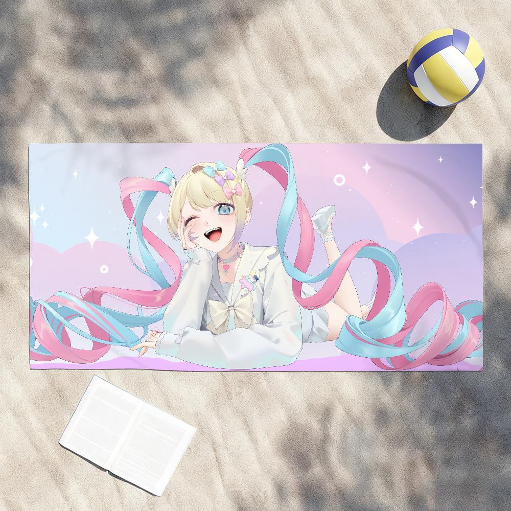 Game N-Needy Streamer-Overload Towel Shower Sauna Travel Spa Quick Dry Gym Accessories Soft Large Beach Towels