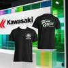 Kawasaki Motorcycle Logo Racing Team Men's Summer T-Shirt 100% Cotton Women's T-Shirt 2025 New Fashion Sports Men's Top