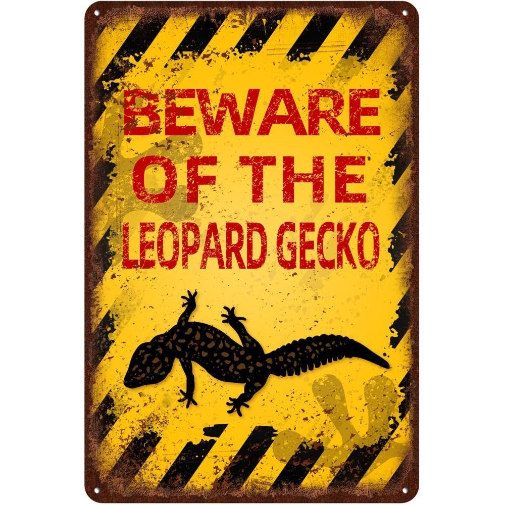Beware of Animal Silhouette Aluminum Signs Metal Warning Plates