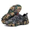 Fashion High Quality Leather Hiking Shoes Durable Outdoor Sport Men Trekking Leather Shoes Lace-Up Climbing Hunting Sneakers