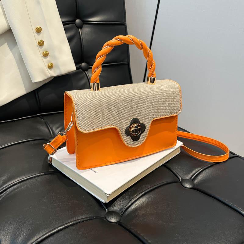 Simple Design Fashionable Commuter Shoulder Handbag Women's 2025 Spring and Summer New High-end Messenger Small Square Bag
