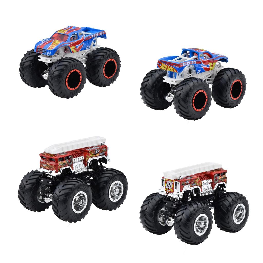 Hot Wheels Monster Truck Assortment Minicars Sold In Years Old and 164 [8 Box] [3 Up] 984C-FYJ44