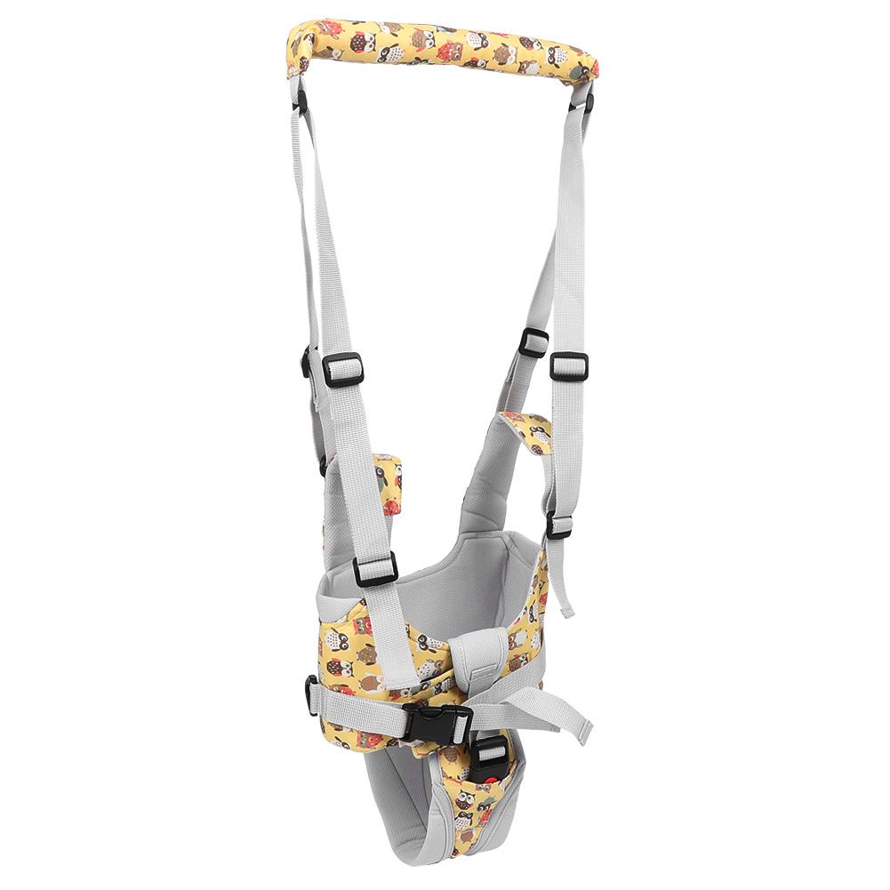 Baby Adjustable Walker Harness Toddler Safety Learning Walking Assist BeltLight Yellow