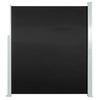 VidaXL Auvent Latéral Rétractable de Patio Store Latéral Brise-vue Abri Soleil Jardin Terrasse Balcon Exterieur Résistant 48388