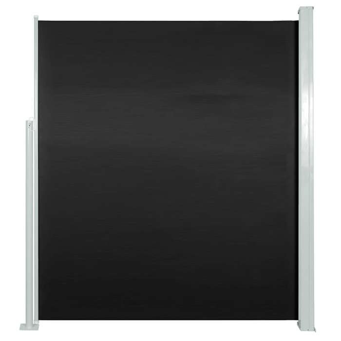 VidaXL Auvent Latéral Rétractable de Patio Store Latéral Brise-vue Abri Soleil Jardin Terrasse Balcon Exterieur Résistant 48388