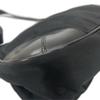 PRADA Hobo Triangle Logo Shoulder Bag black Women One Belt Pack used
