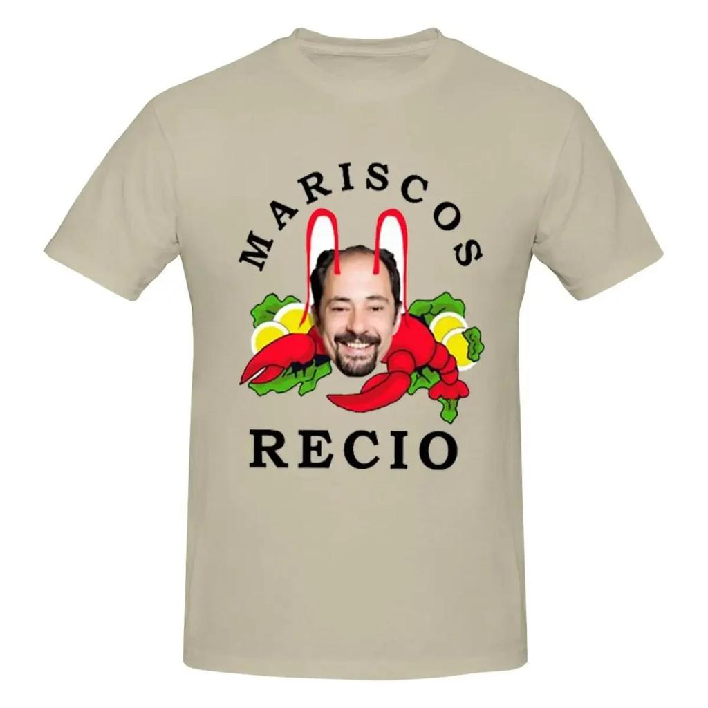 Antonio Recio Men T-Shirt Fashion Oversized T Shirts Men's Crew Neck Cotton Tees Short Summer Male Cotton Jersey Men's Clothing