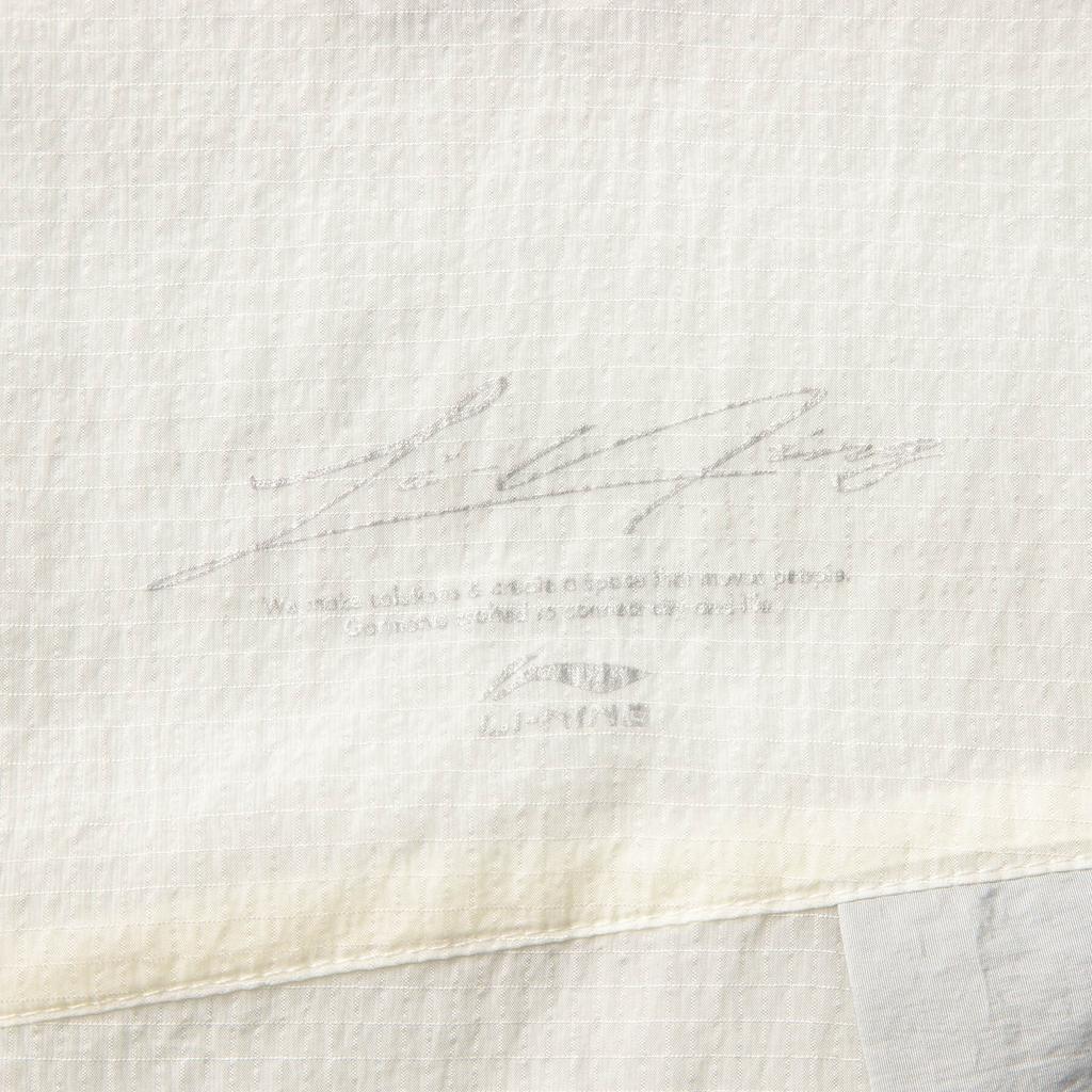 Li-Ning Color Block Zipper Hooded Casual Loose UV Protection Sun Protection Jacket Women Jackets Mother-Of-Pearl-White AFDVA52-1