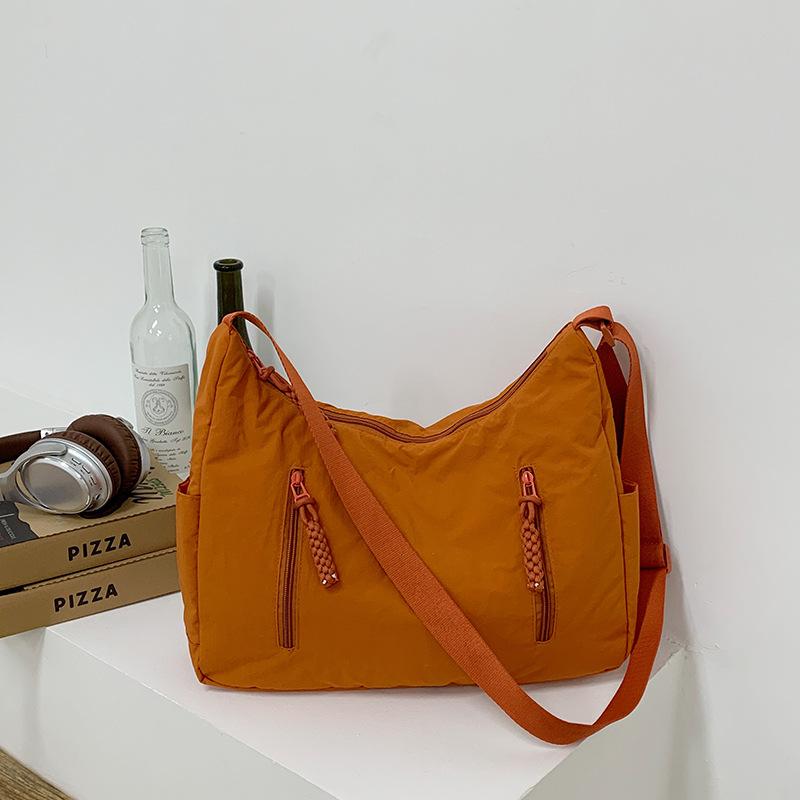 Tote Bag Large Capacity Student Spring Versatile Casual Crossbody Bag Women Trendy Dumpling Bag
