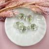 Jewelry Accessories 5Pcs Beads DIY Beading Accessory Pendant Acrylic 12*17.5mm Transparent Round Colorful