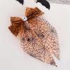 10 Styles Pumpkin Headed Spider Web Bow Tie Mesh Headband Hair Clip Spring Clip , Suitable For Halloween Parties And Dances