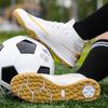 Golden football shoes Men's broken nails Middle school children Primary and secondary school students Adult game Spike sports shoes