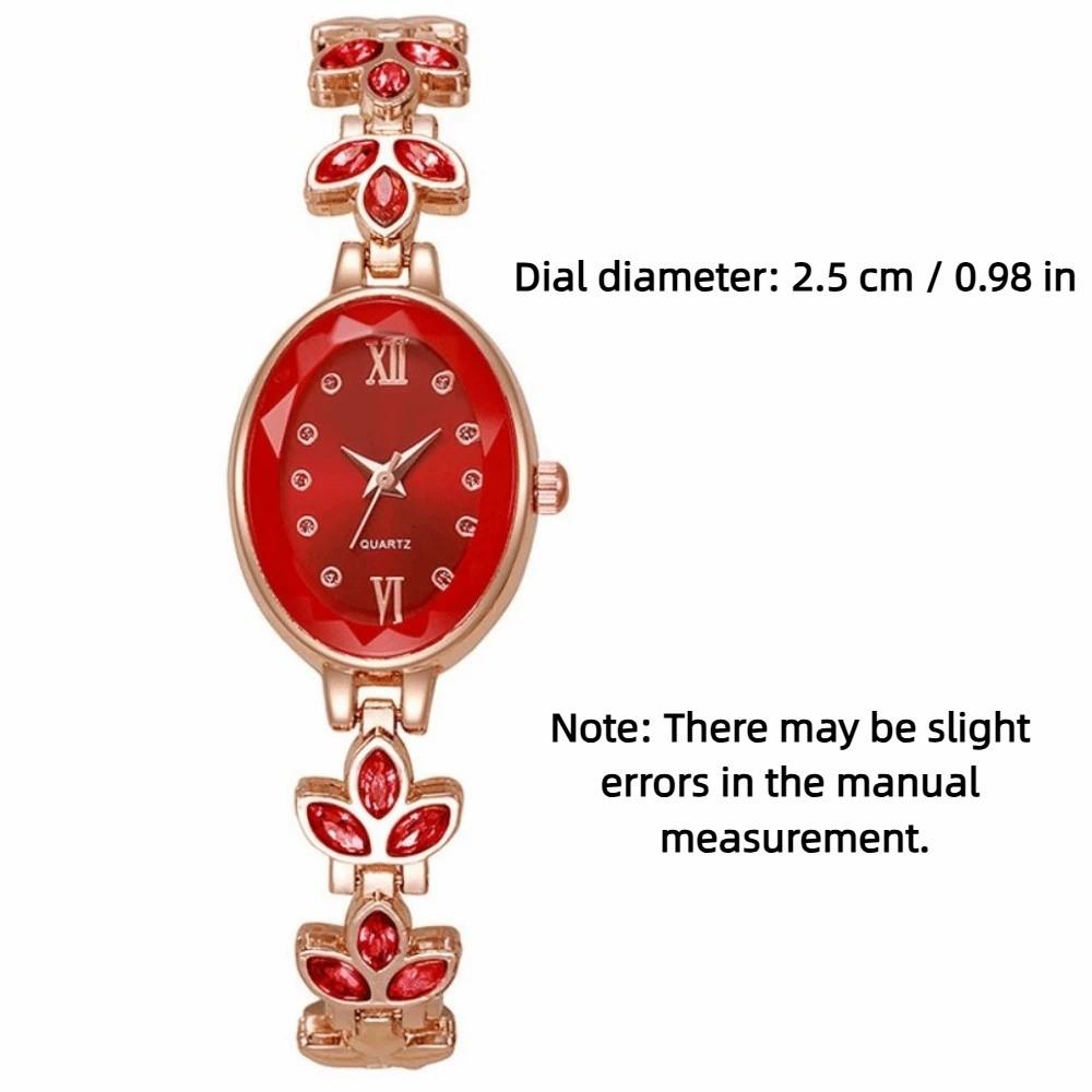 Water-Resistant Quartz Ladies Watch Rhinestone Analog Watch Bracelet Watch Gift for Women