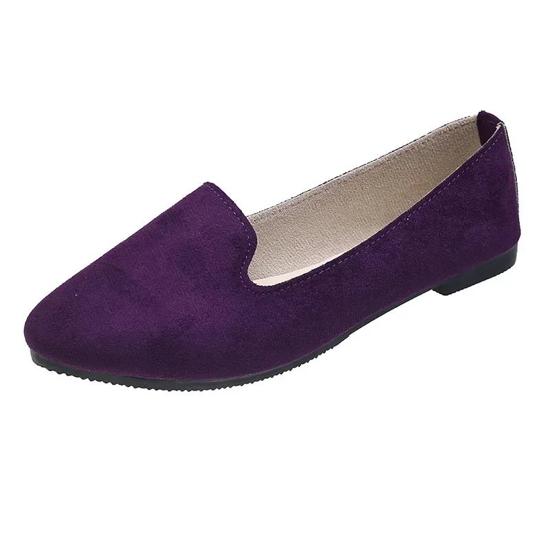 Modne Damskie Buty Wulkanizowane Jednokolorowe Damskie Mokasyny Płaskie Buty Damskie Lekkie Ciepłe Mokasyny Wiosna Zapatos Mujer