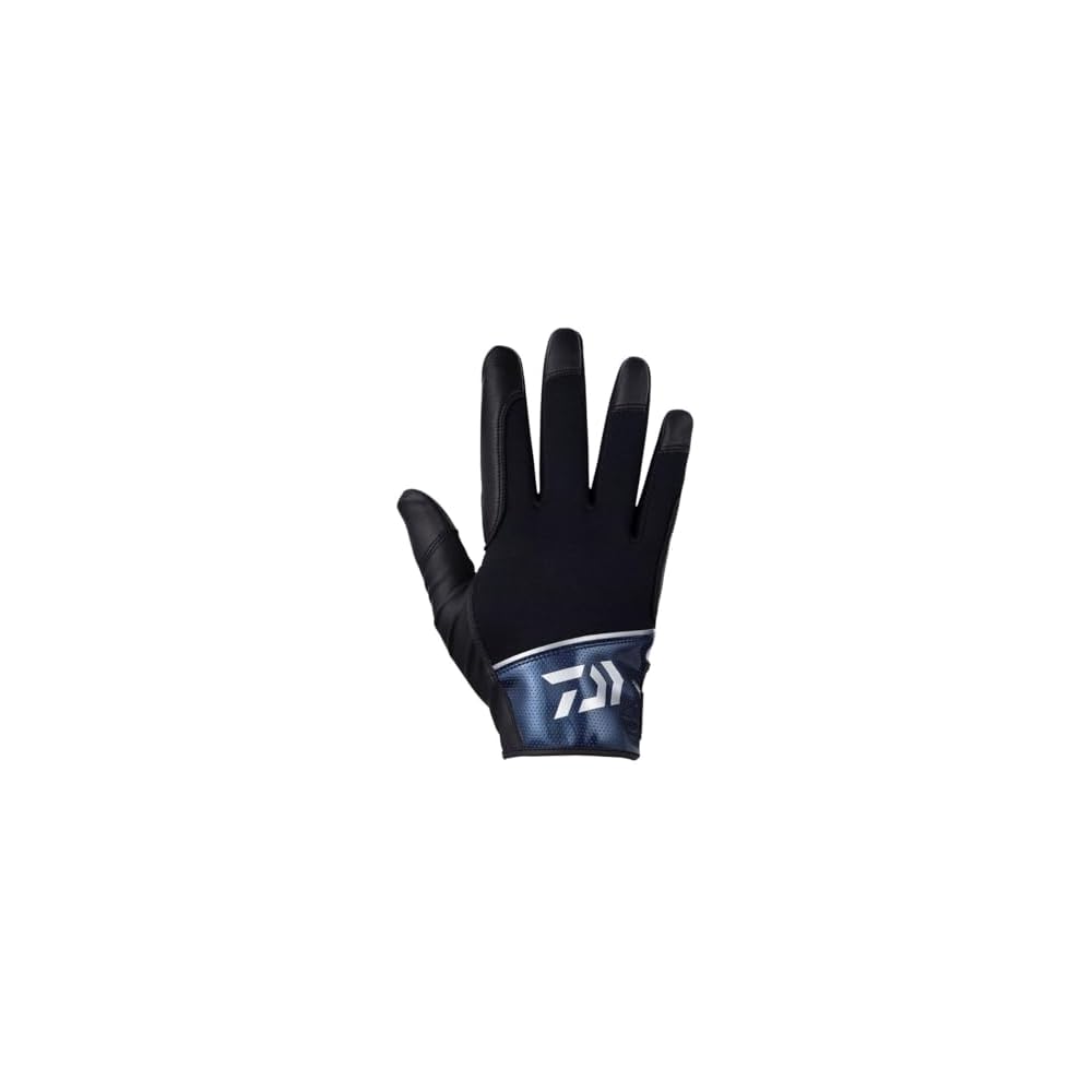 Daiwa DG-7223W Offshore Cold Weather Gloves Navy Size L Fishing Gear