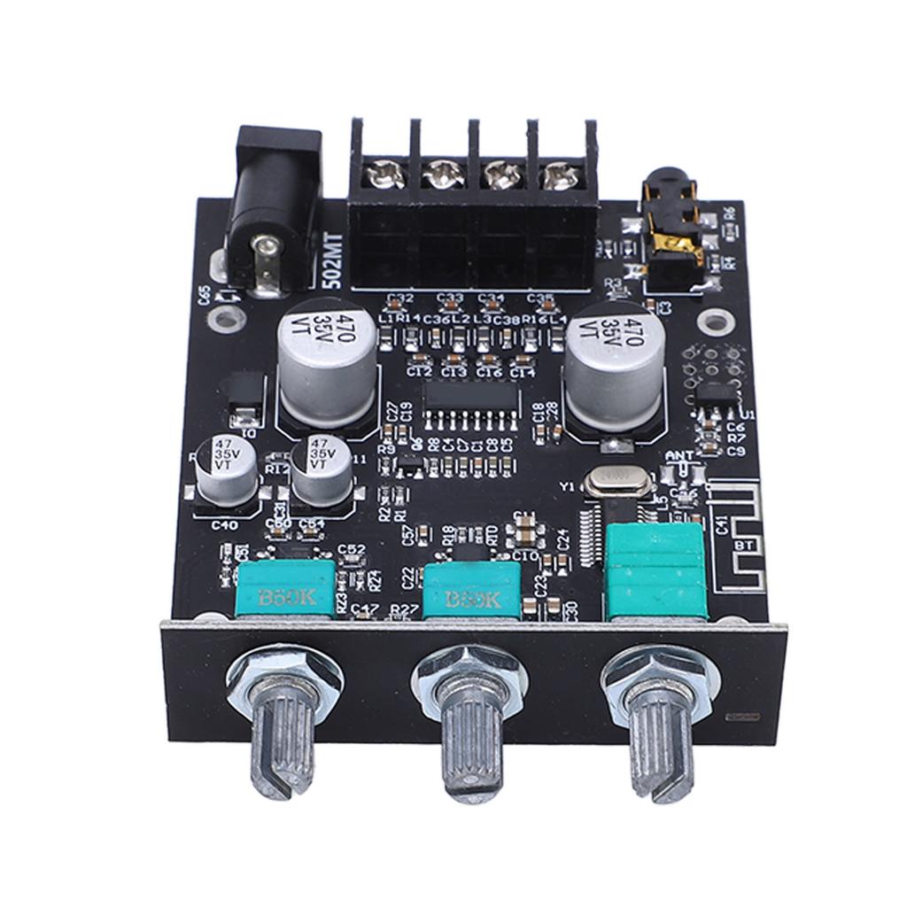 2.0 Stereo Bluetooth Power Amplifier Board Digital HIFI Amplifier Module High Low Frequency