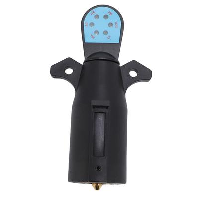 7 Way Signal Tester for RV Trailer US Standard 7 Pin Plug Wiring Circuit Tester AC12V