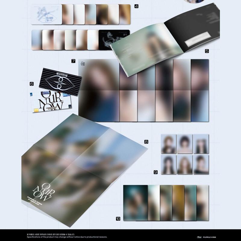 PURPLE KISS 1st English Album [OUR NOW] (CD)