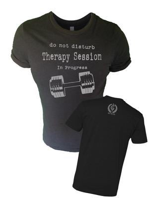 Iron Gods Therapy Session Workout  Mens Gym Shirt Gym Outfit Gym Clothing Unisex T-Shirt