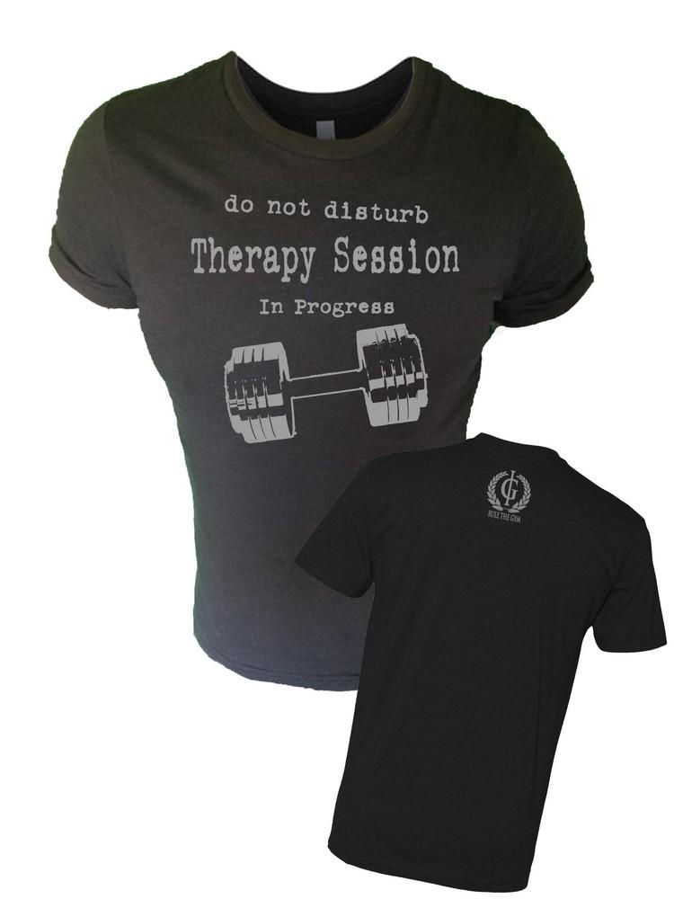 Iron Gods Therapy Session Workout  Mens Gym Shirt Gym Outfit Gym Clothing Unisex T-Shirt M