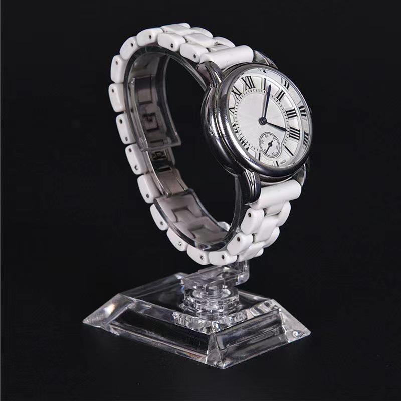 "Luxury Transparent Watch & Bracelet Display Stand"